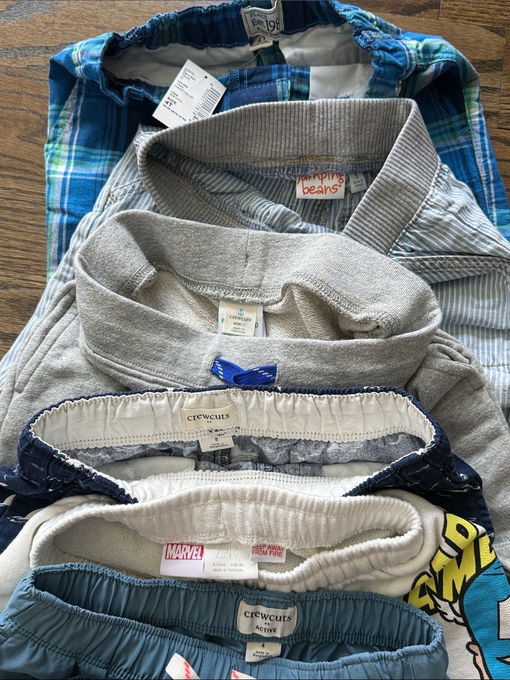 J. Crew Zara Tucker + Tate Boy Shirts Shorts Summer Clothes Bundle Size 4-5 - Picture 12 of 13